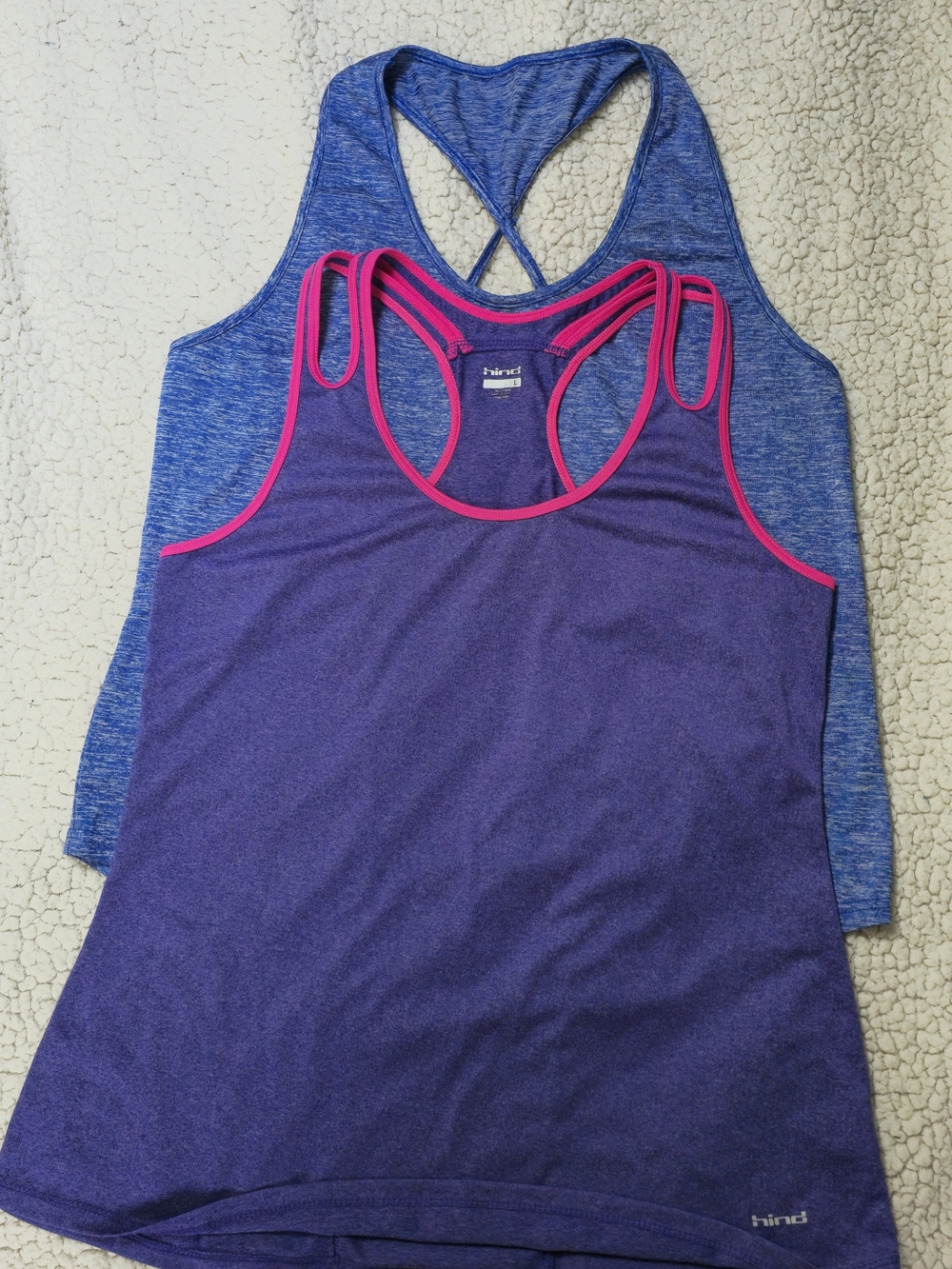 2 Ladies Quick Dry Tank Tops